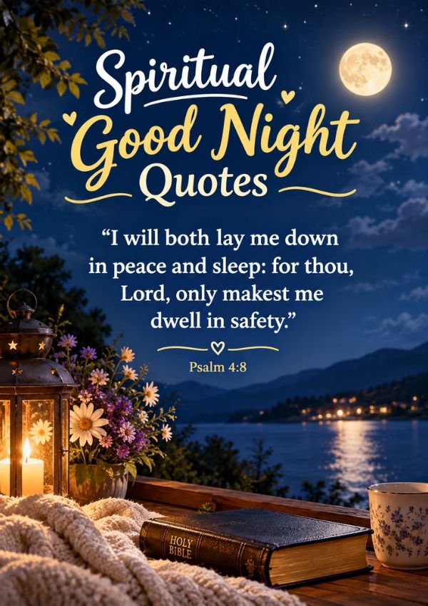 bible blessings quote before bed